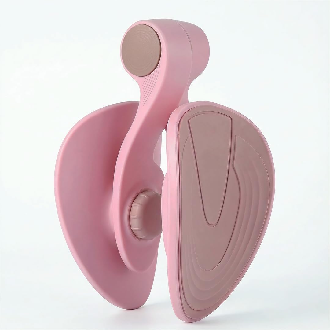 Inner Thigh Exerciser, Thigh Trainer & Pelvic Floor Exercise Devices for Women and Men, Hip Glute & Leg Toner, Non-Slip Stable Design Home Gym Equipment for Home Workout