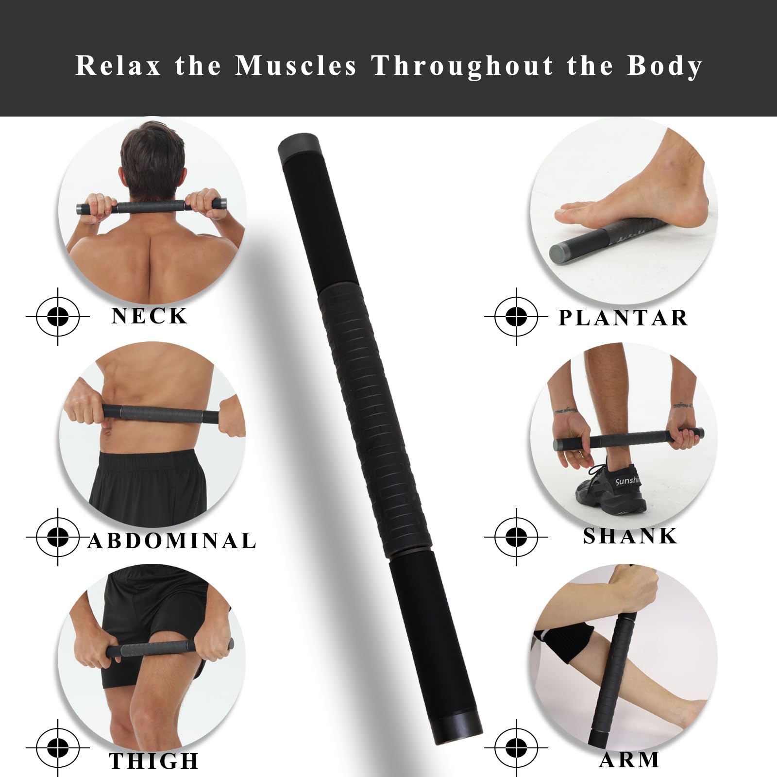 18-Inch Deep Tissue Massage Roller - product view 3