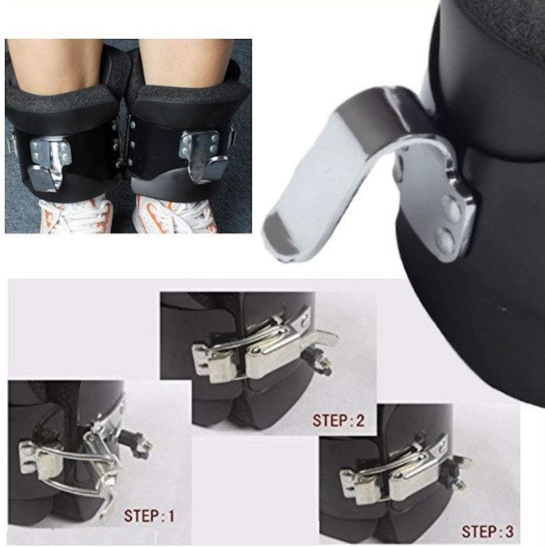 Sutekus Anti Gravity Inversion Boots - For Ab Crunch, Abdominal Sit Up, Hooks Bar Therapy, Core Gym Fitness Exerciser - Image 8