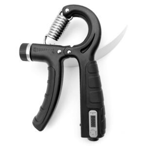 Adjustable Hand Grip Exerciser with Counter for Fitness Training